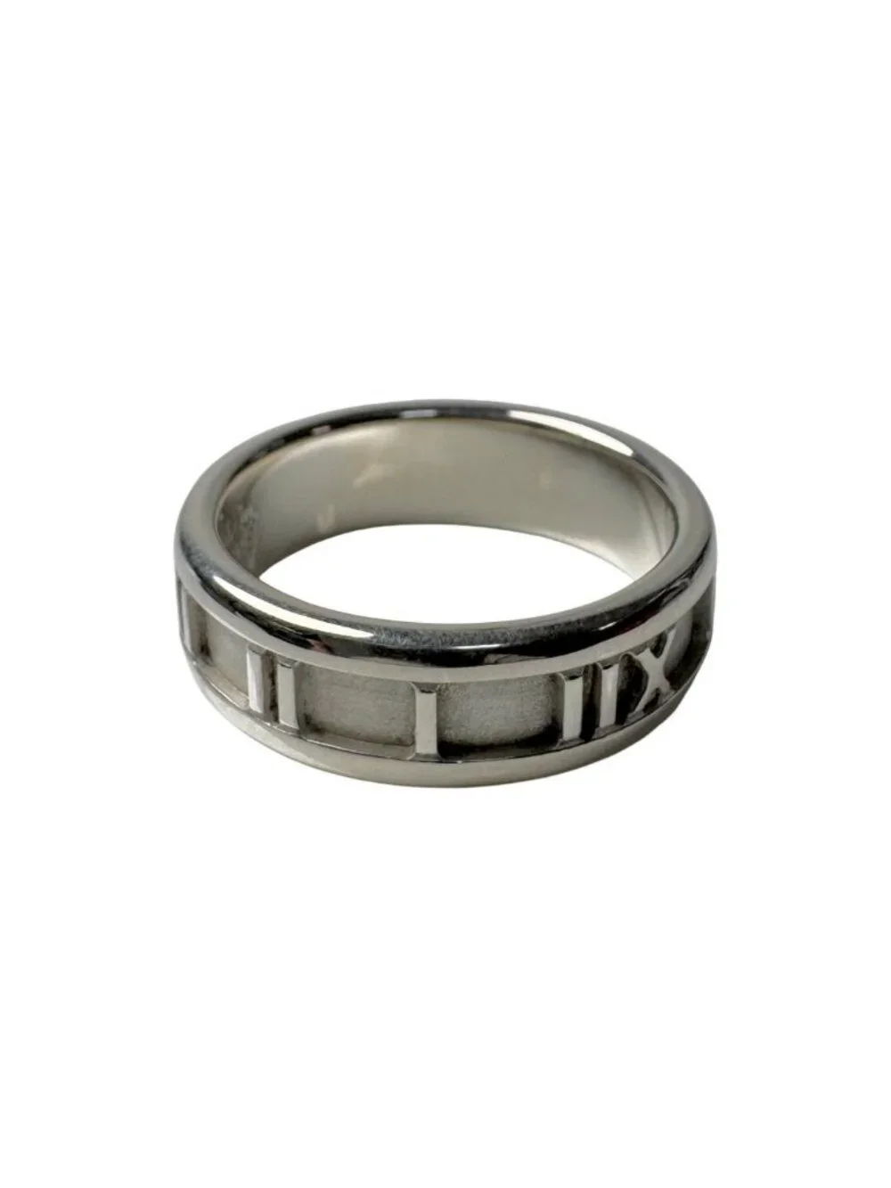 Tiffany & Co Atlas Ring 925 Sterling Silver